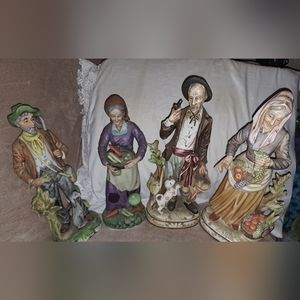 Antique farm people